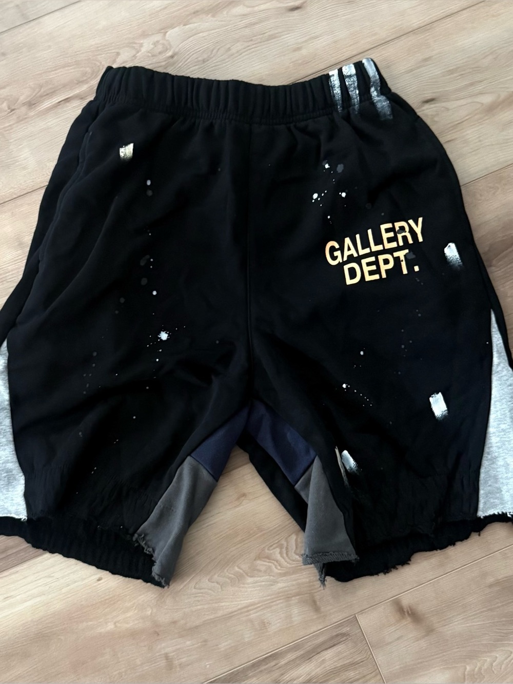Gallery Dept Black Logo Shorts